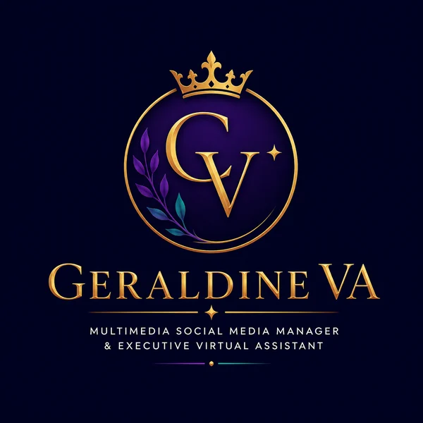 Geraldine VA — Multimedia Social Media Manager and Executive Virtual Assistant